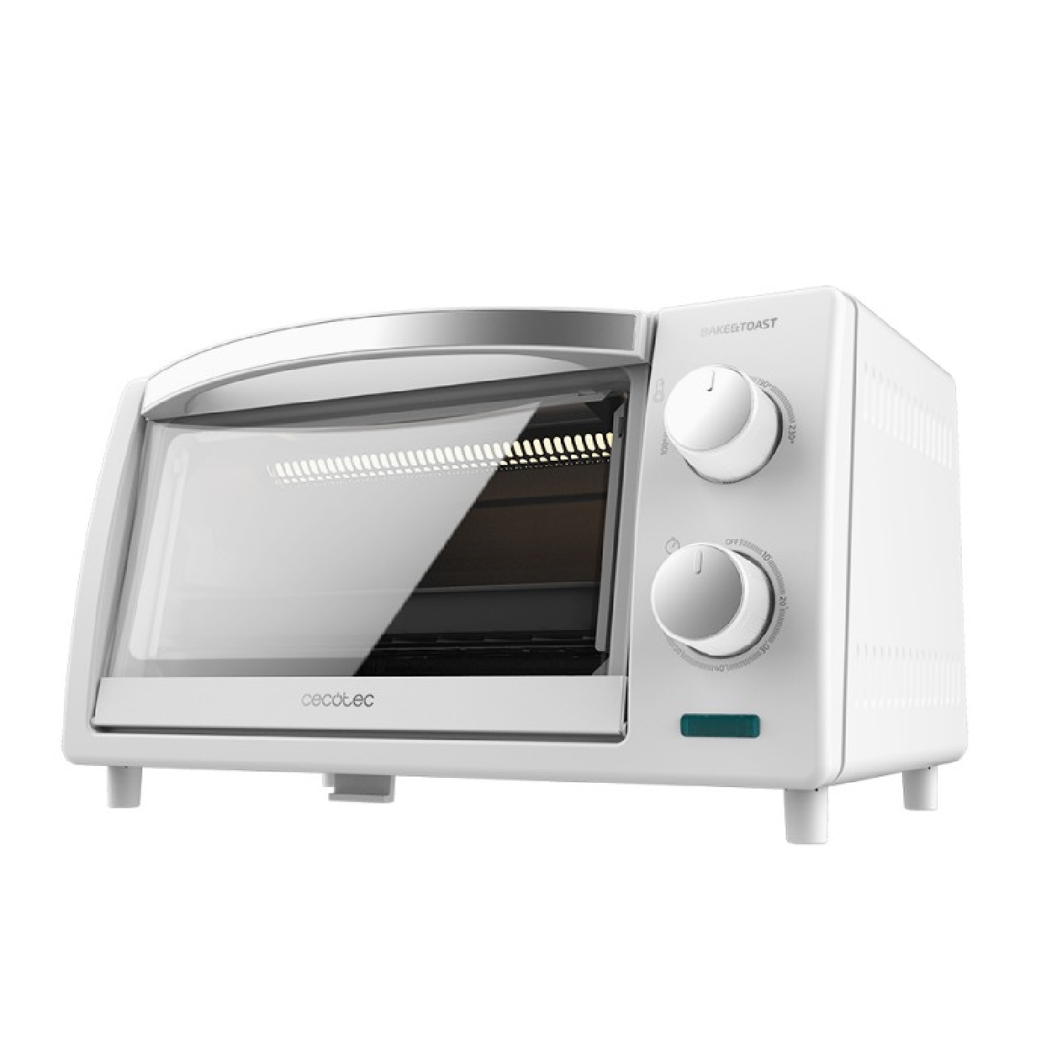 Horno de sobremesa - Bake&Toast 1000 White CECOTEC, White