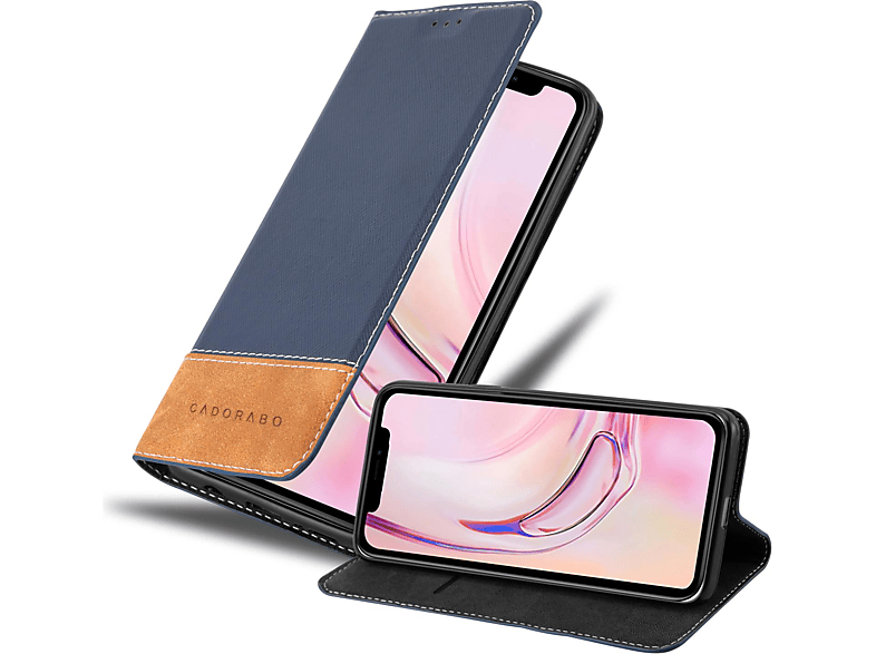Funda | CADORABO Funda magnética invisible, Compatible con Huawei P SMART PRO, MARRÓN CAFÉ