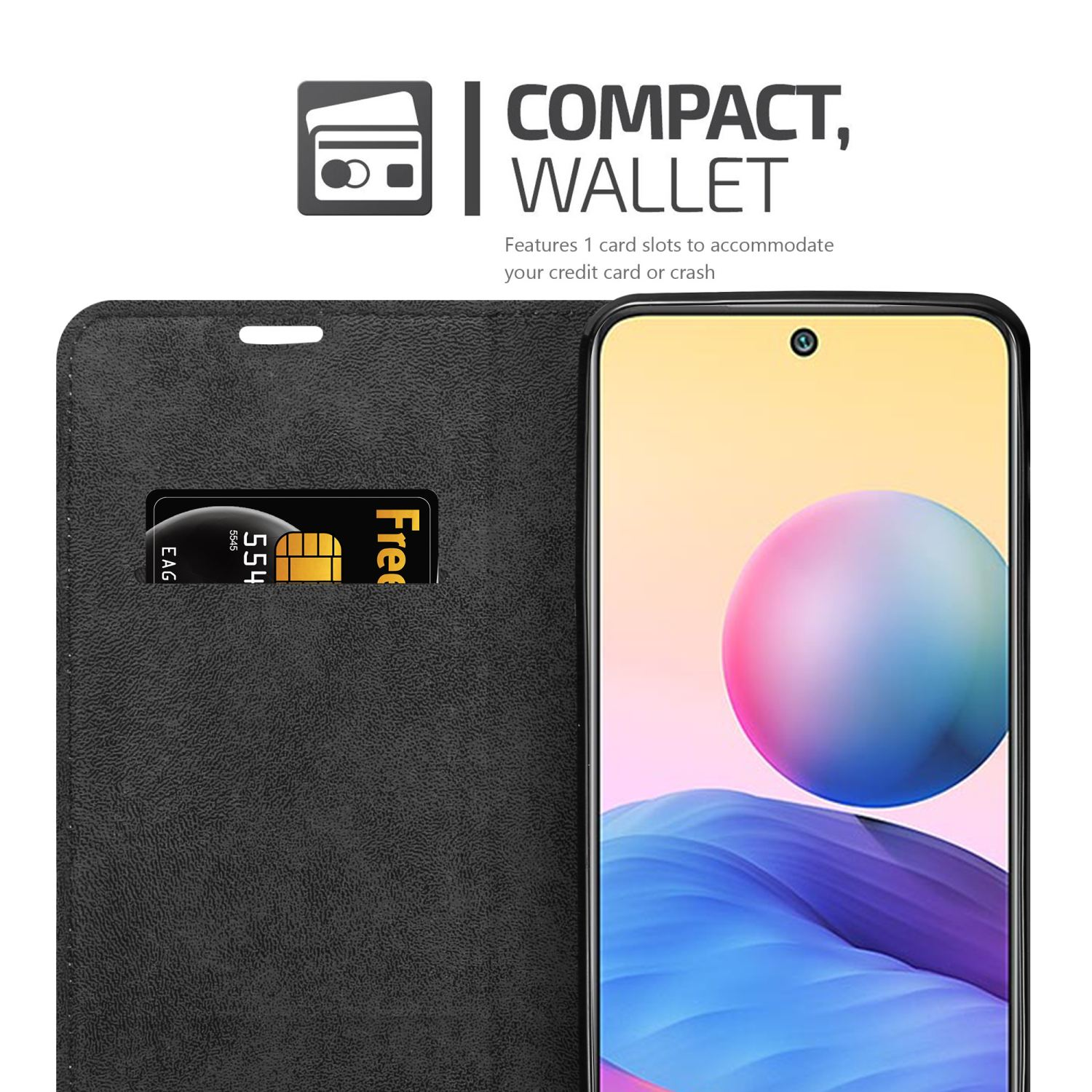 Xiaomi, Magnet, TÜRKIS CADORABO Book Invisible 5G POCO PETROL 10 5G, M3 PRO / NOTE Bookcover, RedMi Hülle