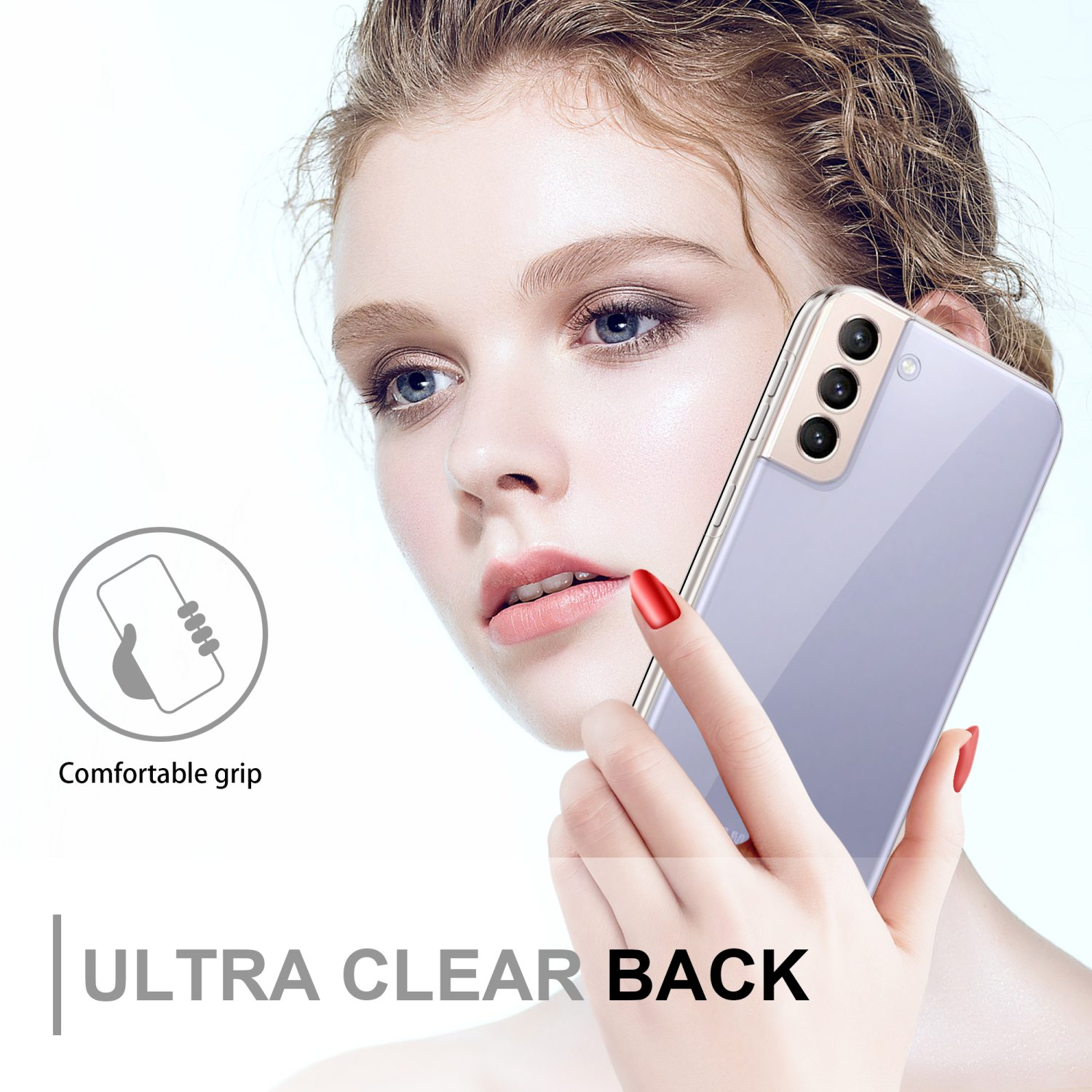 CADORABO TPU 360 Grad Case PLUS, Galaxy Samsung, S22 Hülle, Backcover, TRANSPARENT