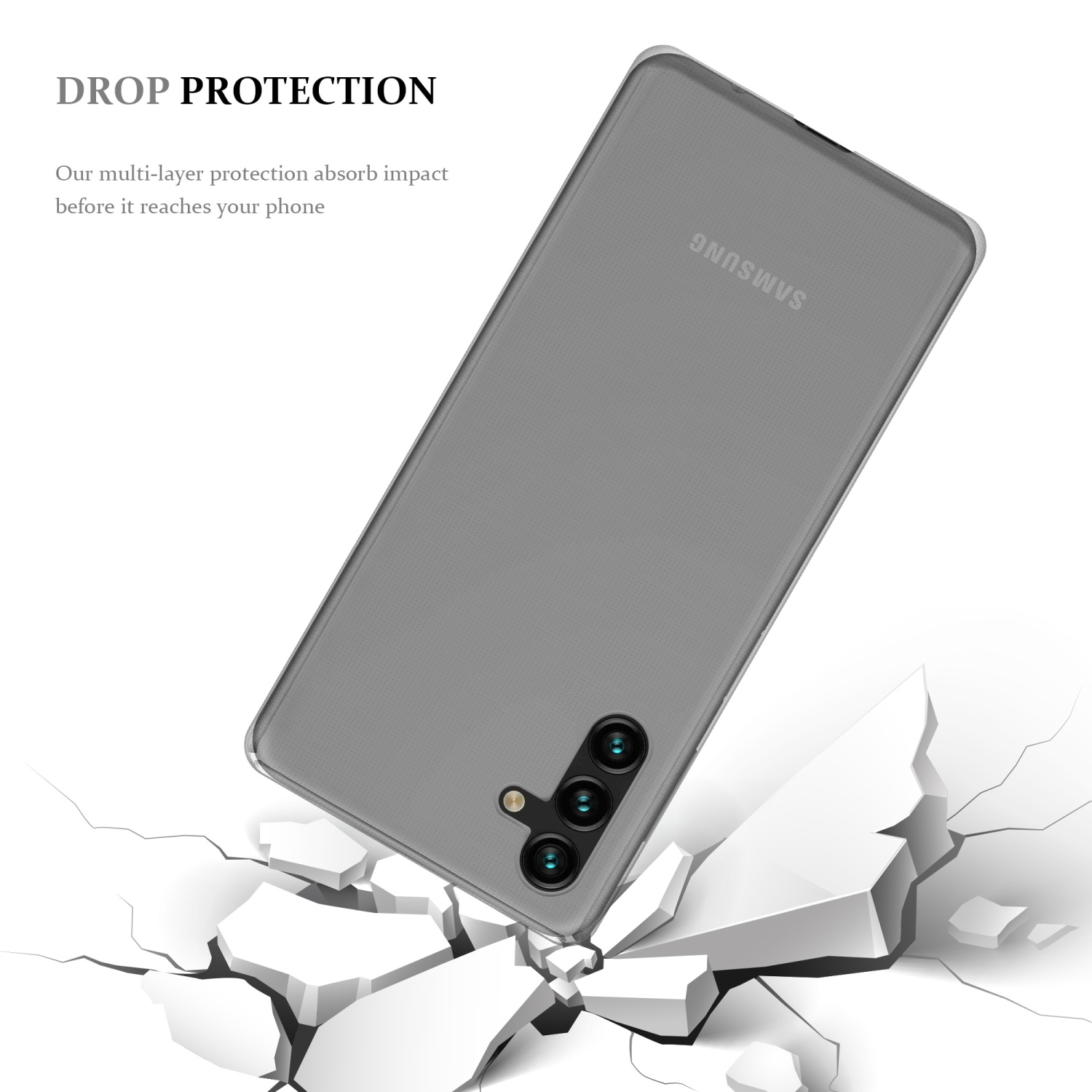 CADORABO TPU Ultra Slim Galaxy VOLL 5G, Schutzhülle, Backcover, AIR TRANSPARENT Samsung, A13