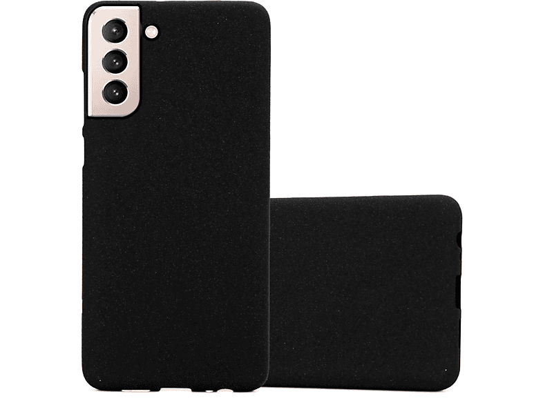 CADORABO TPU Frosted Schutzhülle, Backcover, FROST S22 SCHWARZ PLUS, Galaxy Samsung