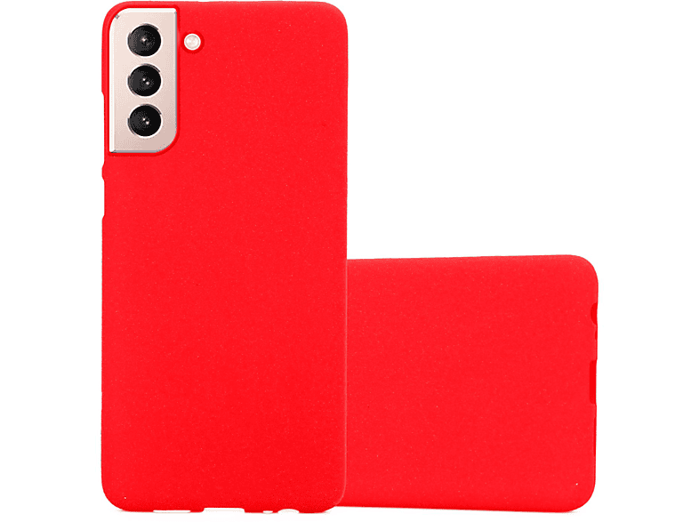Backcover, TPU Samsung, FROST CADORABO Frosted S22 PLUS, Schutzhülle, ROT Galaxy