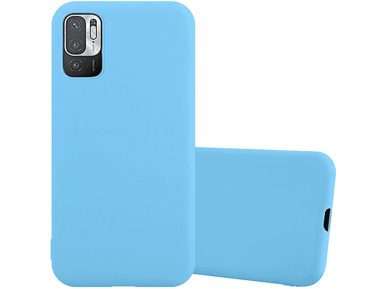 Cadorabo Hülle Für Vivo Y52 5G / Y72 5G – TPU/Silikon Case, Kratzfest, Schlank, In Blau, Mit Rundumschutz