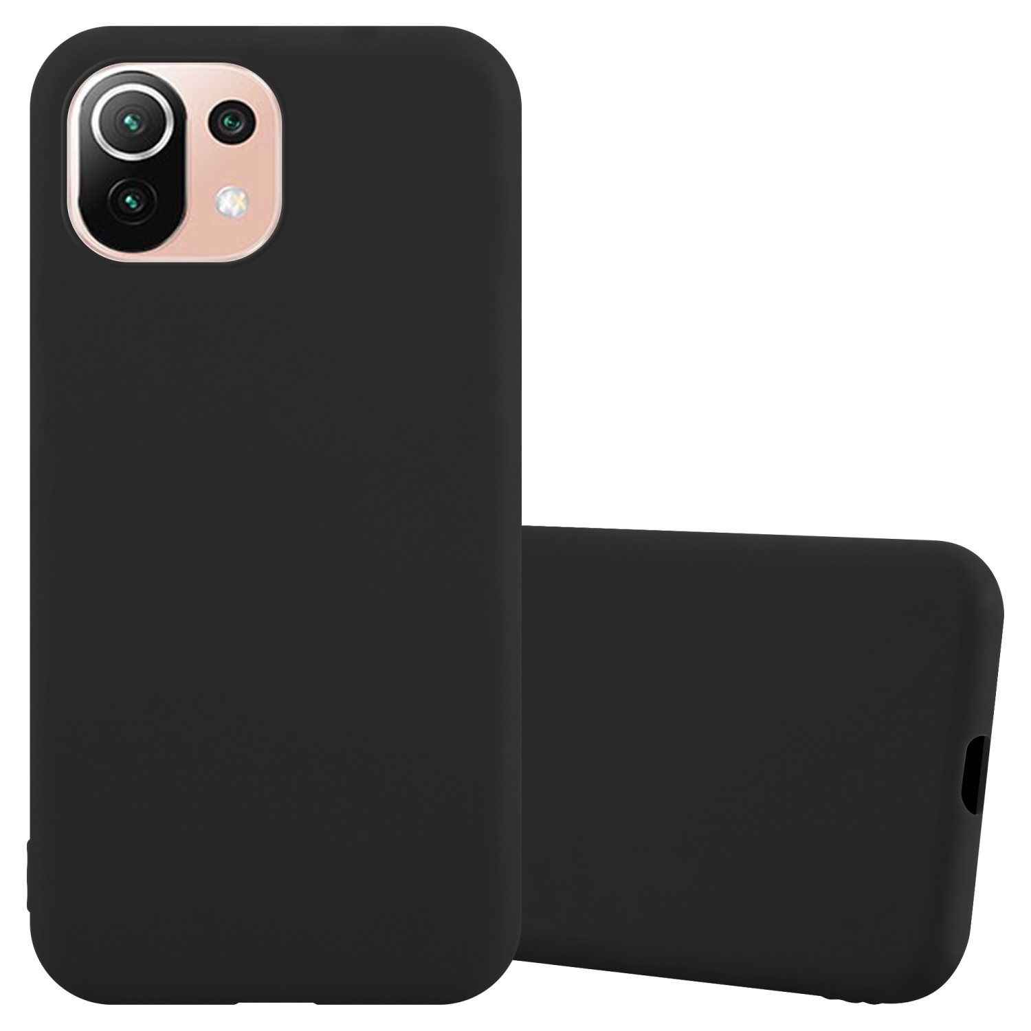 im LITE CADORABO Backcover, / TPU SCHWARZ / Xiaomi, Hülle NE, LITE CANDY 11 (4G 11 Style, Candy Mi 5G)