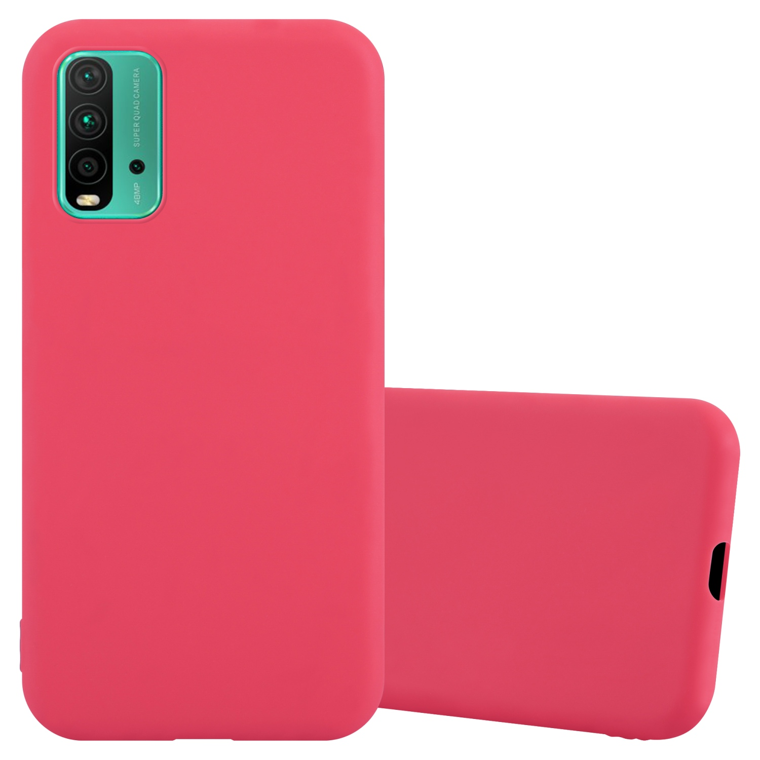 CANDY Style, POCO Xiaomi, Backcover, M3, RedMi CADORABO 9T Hülle TPU im / ROT Candy
