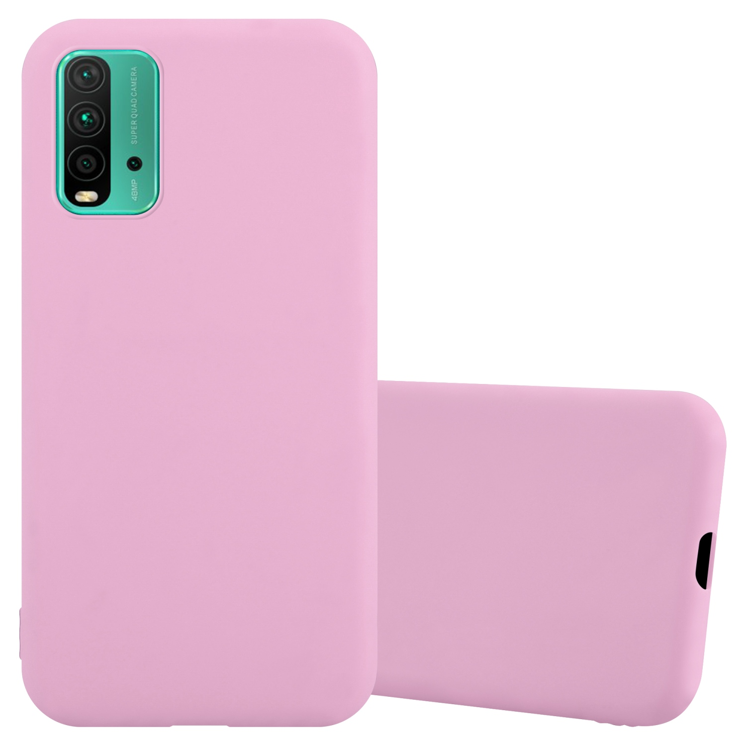 CADORABO / RedMi Hülle CANDY Style, ROSA 9T Backcover, Xiaomi, TPU POCO im Candy M3,