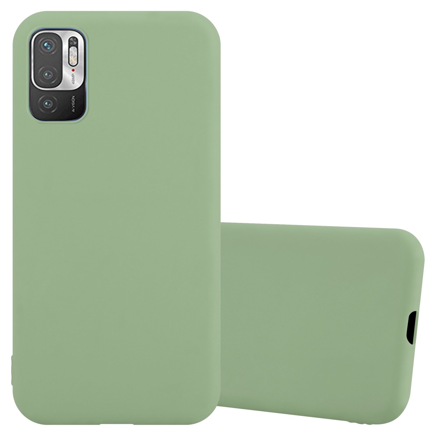 Backcover, PRO TPU 5G, 10 Xiaomi, RedMi POCO Style, PASTELL im Hülle CADORABO Candy M3 GRÜN NOTE 5G / CANDY