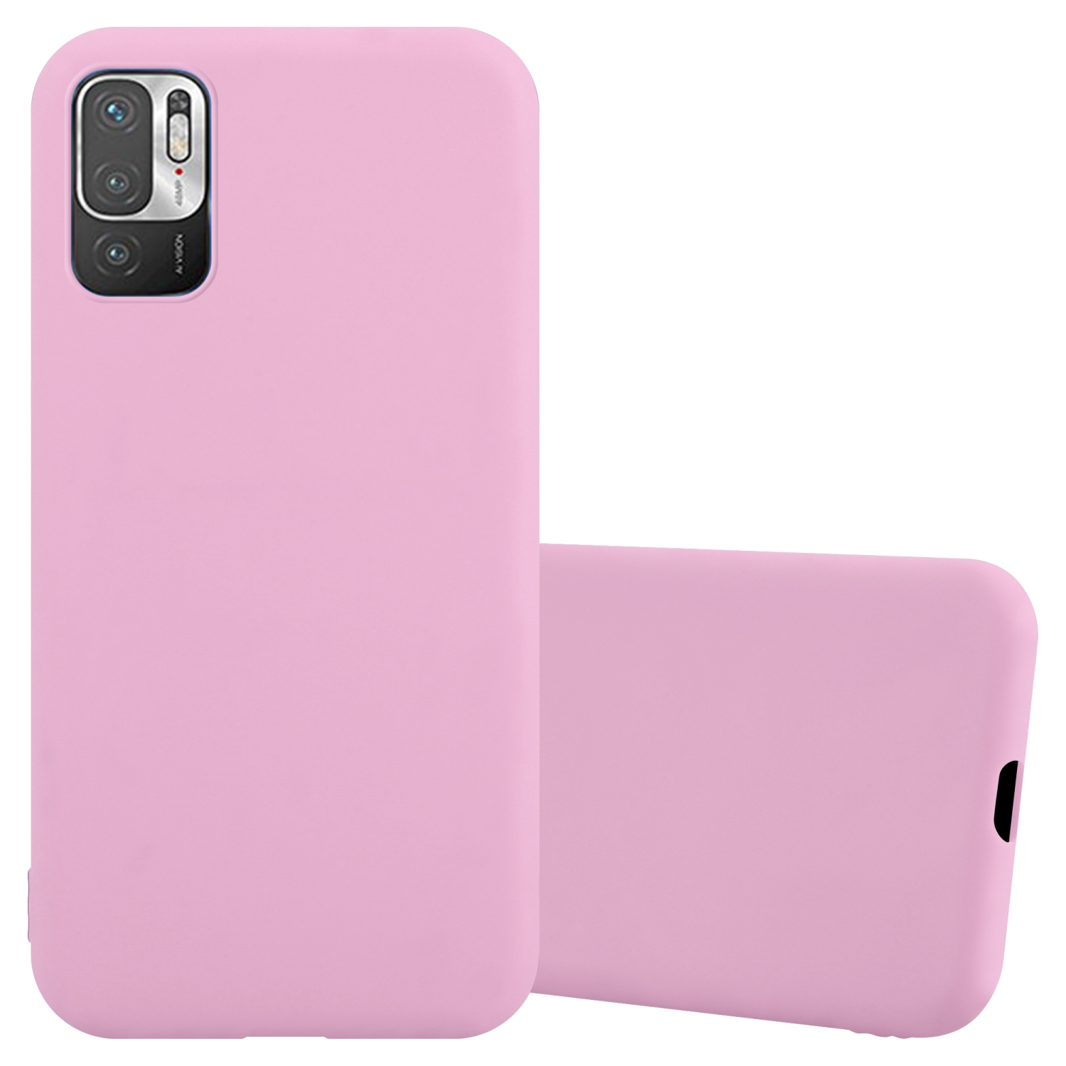 CADORABO Hülle im TPU Candy PRO 10 ROSA 5G NOTE CANDY 5G, Xiaomi, Style, Backcover, POCO M3 / RedMi