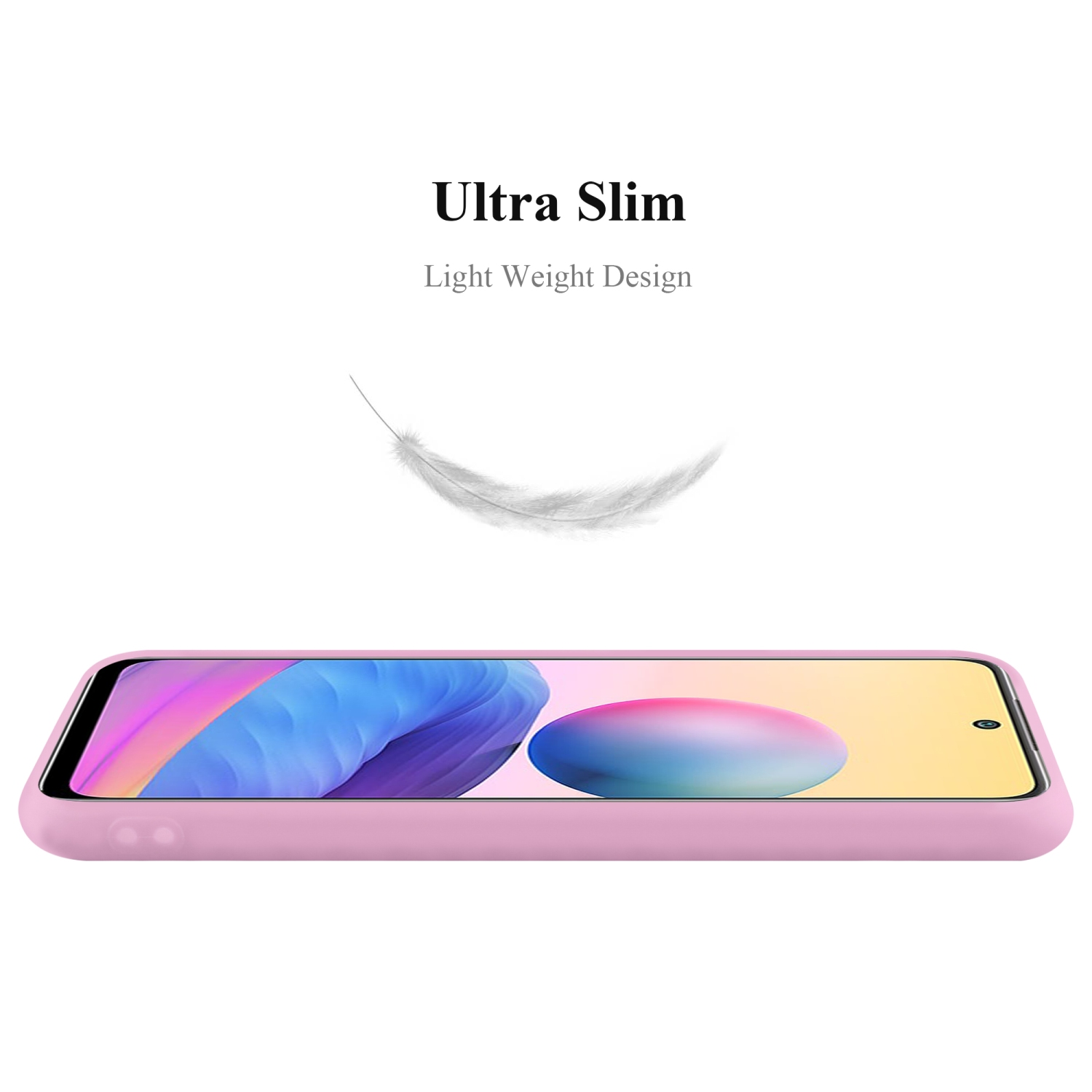 / 10 Xiaomi, RedMi Hülle CADORABO Candy ROSA 5G, PRO CANDY Style, im NOTE M3 POCO 5G TPU Backcover,