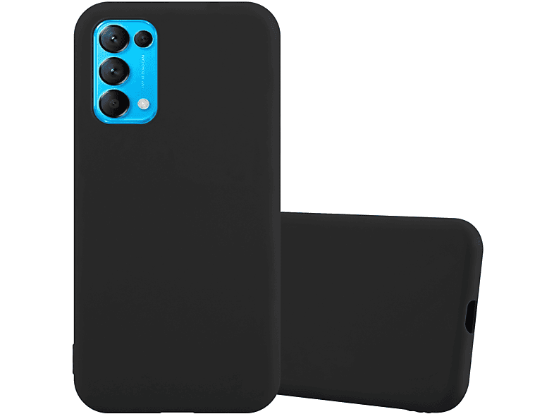 CADORABO Hülle im TPU Candy Style, Backcover, Oppo, FIND X3 LITE, CANDY SCHWARZ