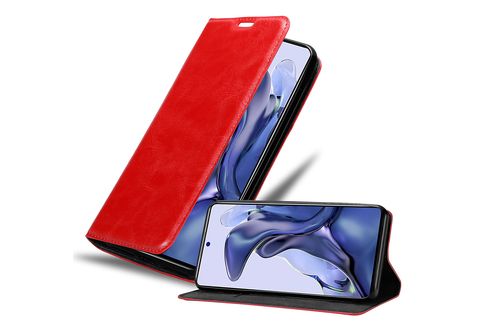 Funda Xiaomi 12T y Pro Magnetica Roja. Compatible soporte imantado