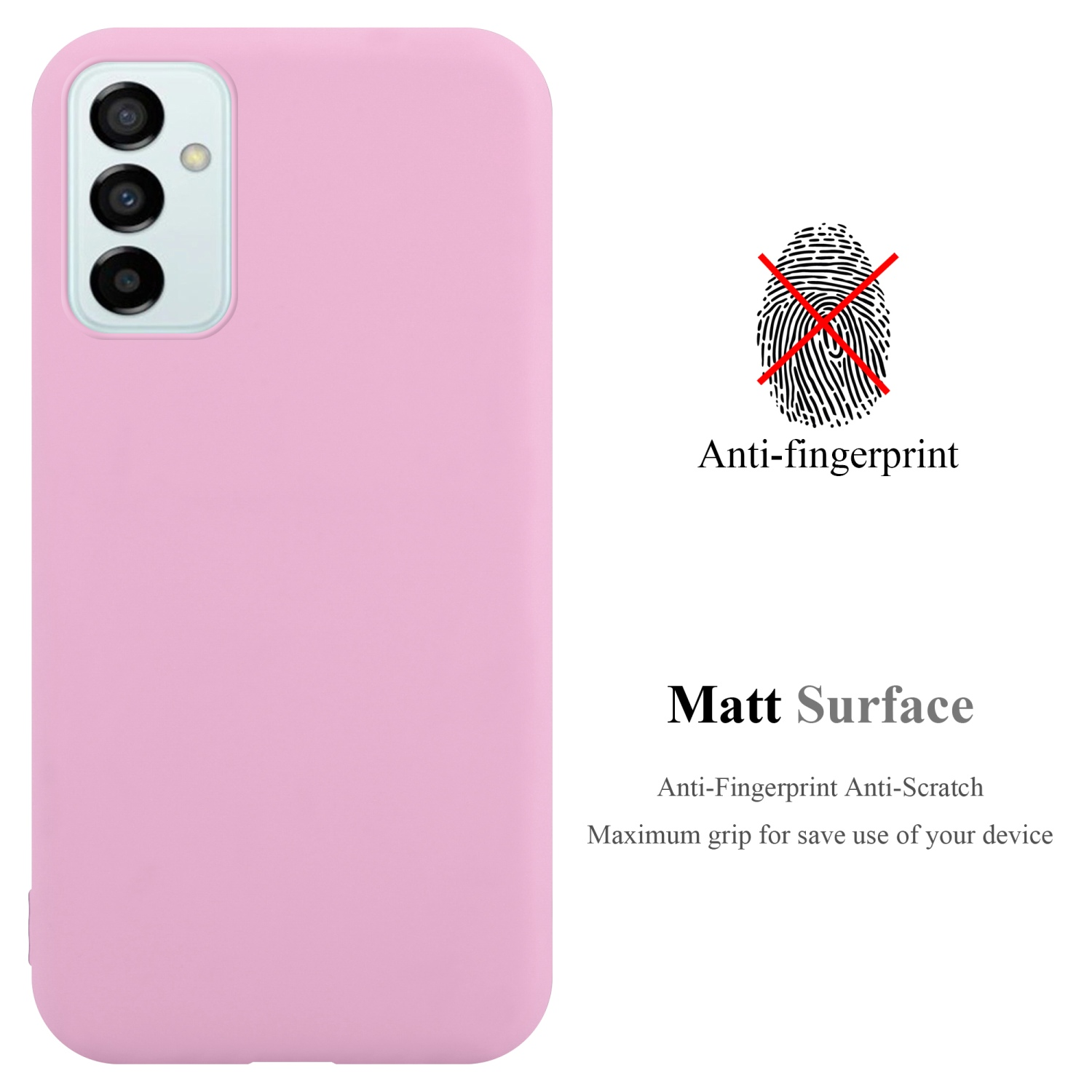 TPU Style, im M23 CADORABO CANDY Candy Samsung, Galaxy ROSA Hülle Backcover, 5G,
