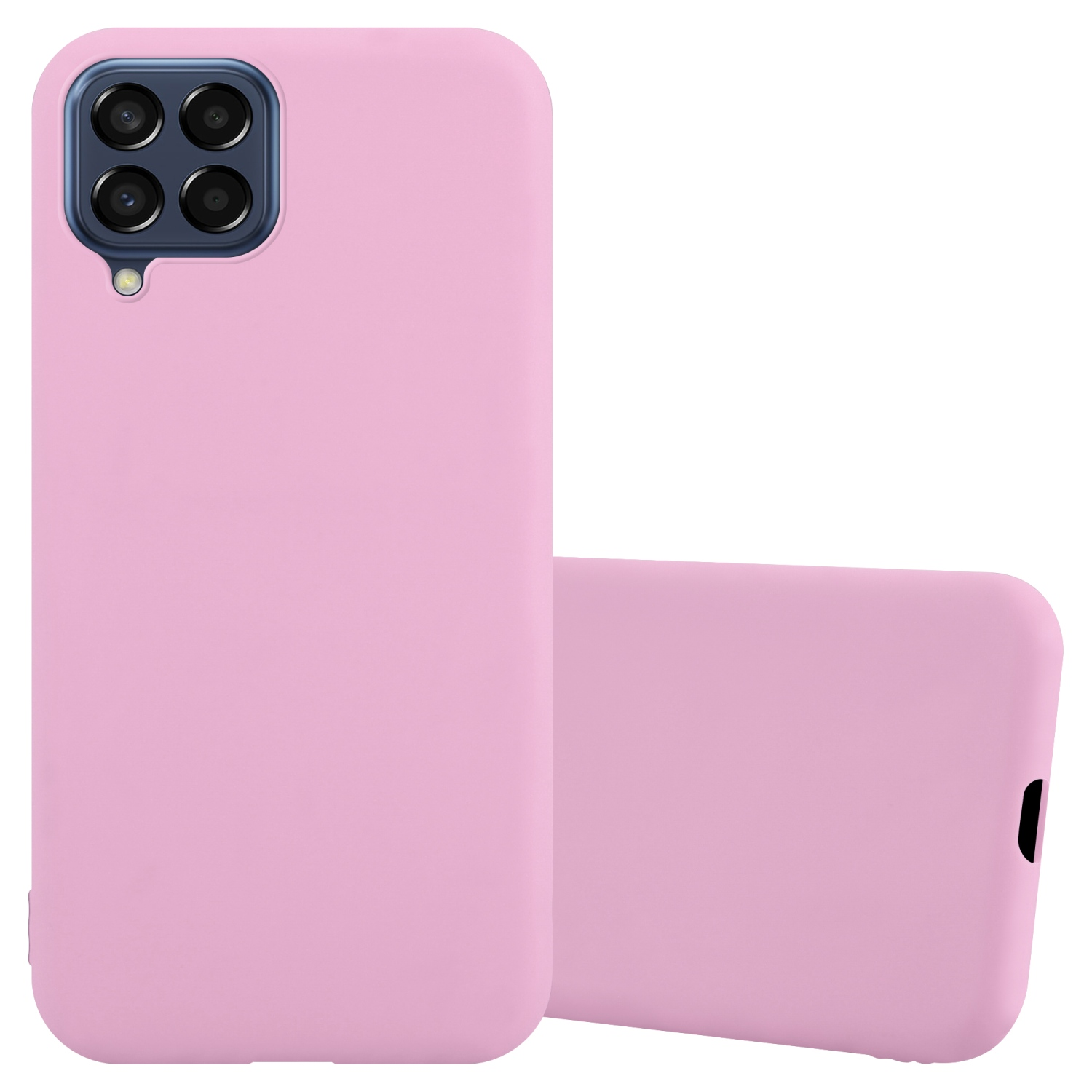 M33 CADORABO Galaxy CANDY Hülle Style, ROSA 5G, im Samsung, Backcover, TPU Candy