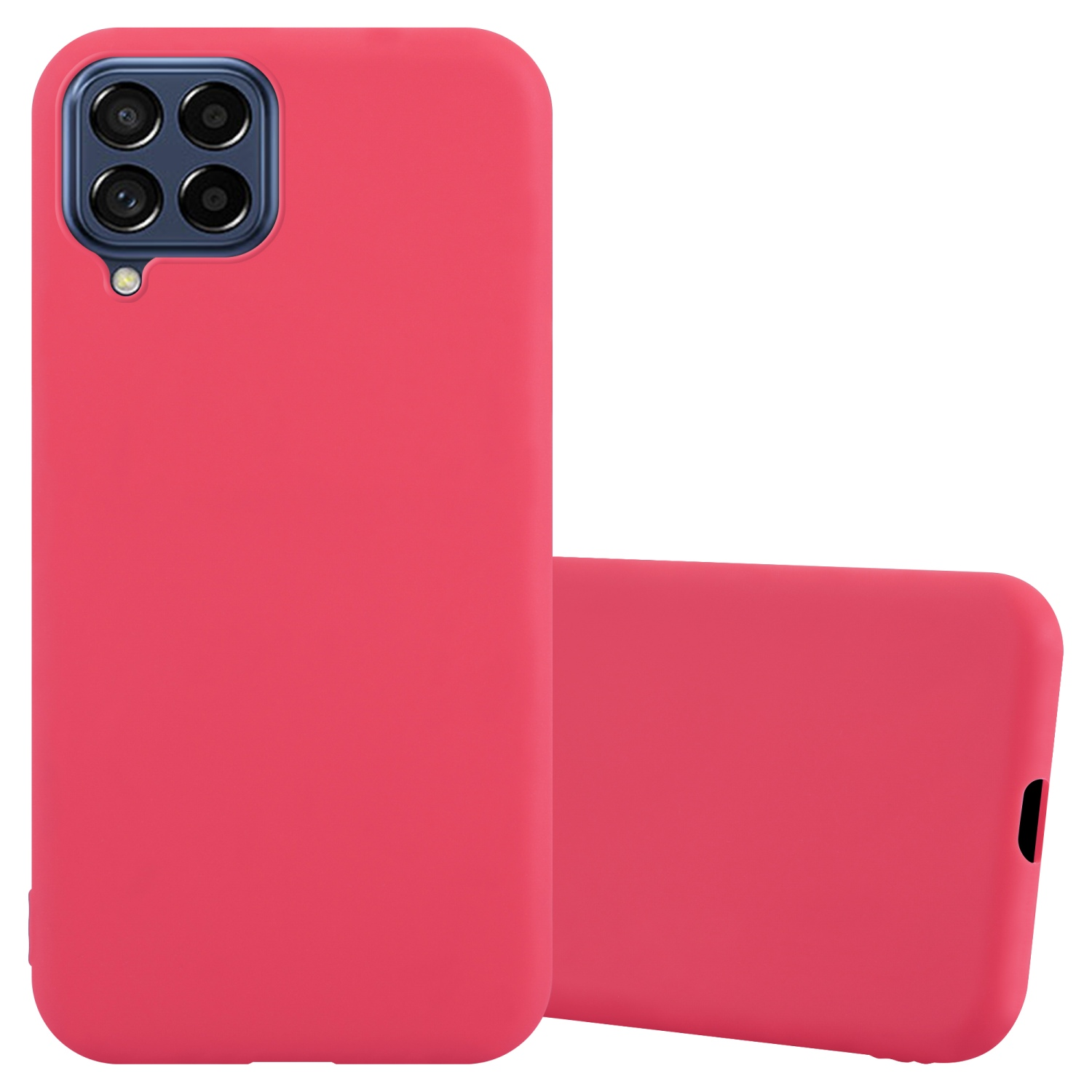 TPU Style, Candy im Hülle CANDY Backcover, CADORABO M53 ROT Galaxy 5G, Samsung,
