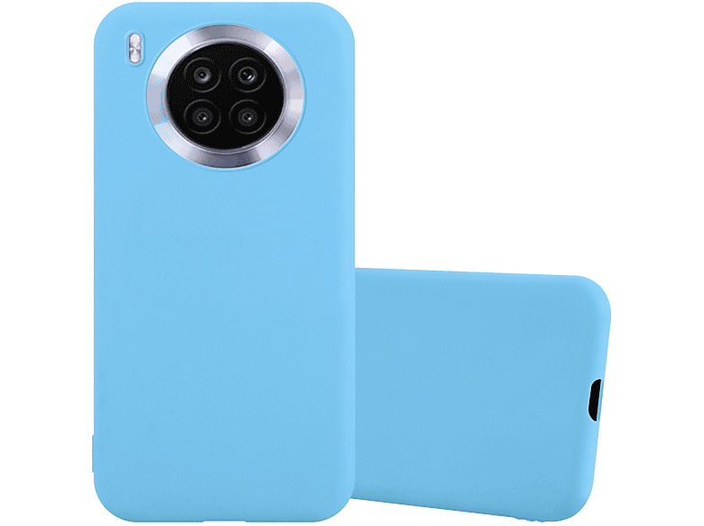 LITE, im Honor, Backcover, Style, CADORABO BLAU 50 CANDY Candy Hülle TPU