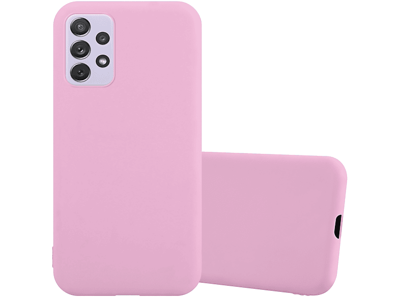 CADORABO Hülle im TPU Candy ROSA Style, Samsung, CANDY 5G, Galaxy A73 Backcover