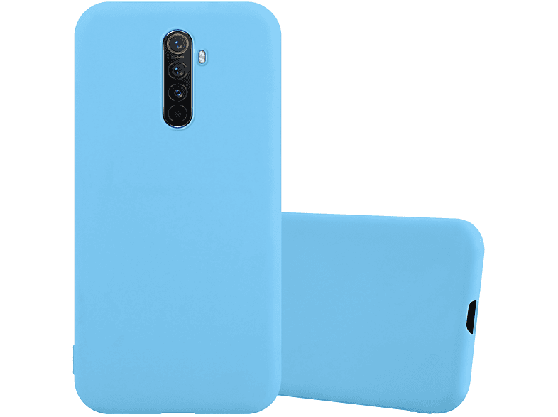 CADORABO Hülle im TPU Backcover, Realme, Oppo / X2 PRO Candy Style, CANDY BLAU Reno Ace