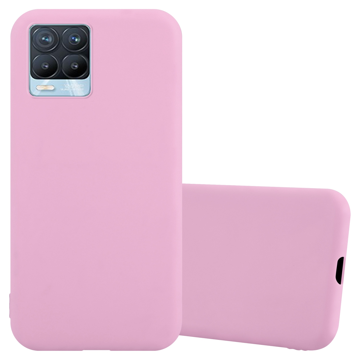 CADORABO 8 / PRO, Backcover, Style, Candy im CANDY 8 TPU 4G Realme, Hülle ROSA