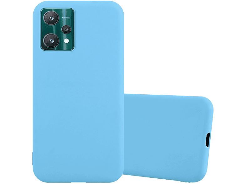 CADORABO Hülle im TPU Candy 2 9 PRO CE 5G / V25 Backcover, Realme, / Nord OnePlus LITE CANDY / Style, 5G, 9 / Q5 BLAU