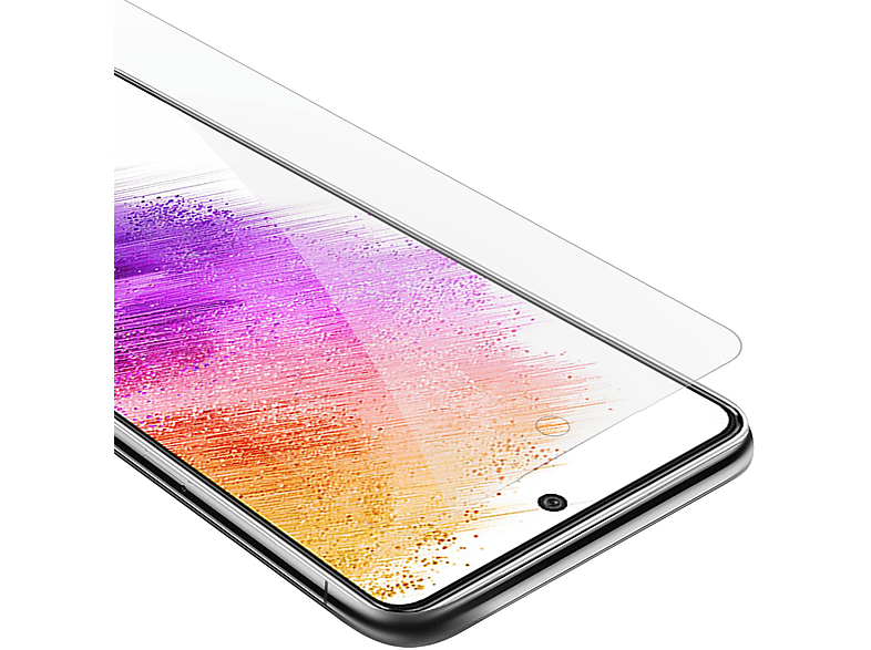 CADORABO Schutzglas Tempered Glas Schutzfolie(für Samsung Galaxy A73 5G)