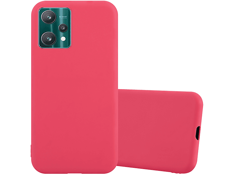 CADORABO Hülle im TPU Candy Style, Backcover, Realme, 9 4G / 9 PRO+, CANDY ROT