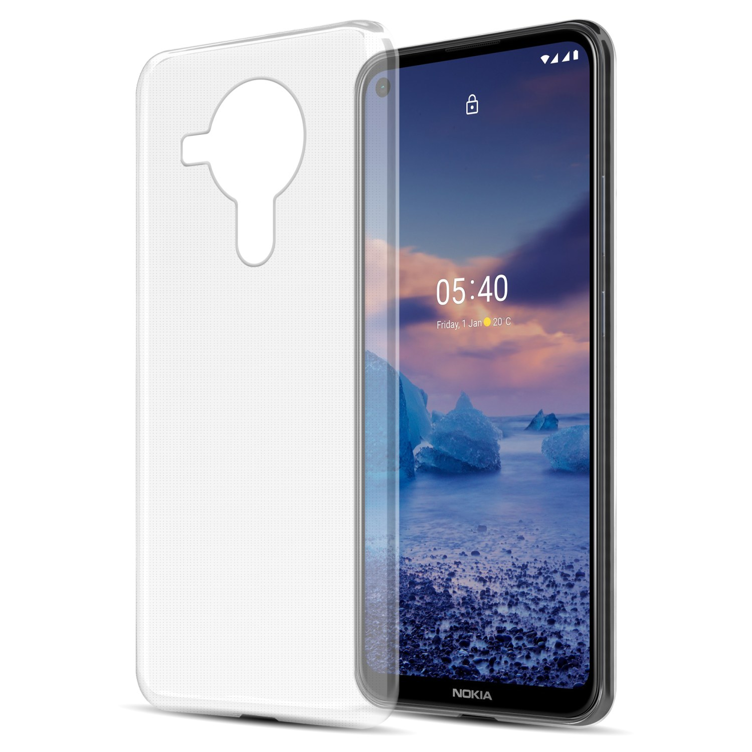 Custodia Trasparente In TPU Per Nokia G50 - Cover Morbida E Flessibile Antiurto