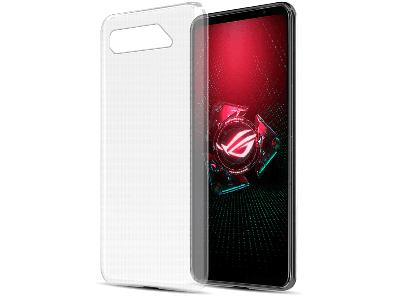 CADORABO Asus, Slim TRANSPARENT VOLL AIR Phone ROG Backcover, Schutzhülle, Ultra 5, TPU