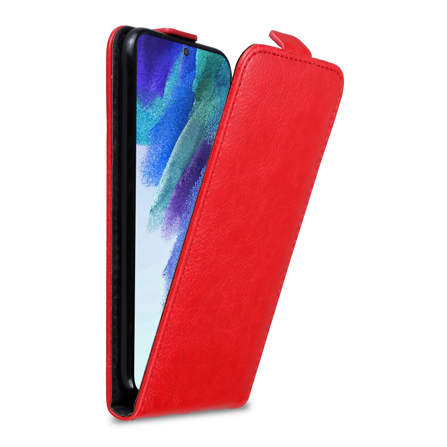 APFEL CADORABO Cover, Flip Flip Style, S22, im Hülle ROT Samsung, Galaxy