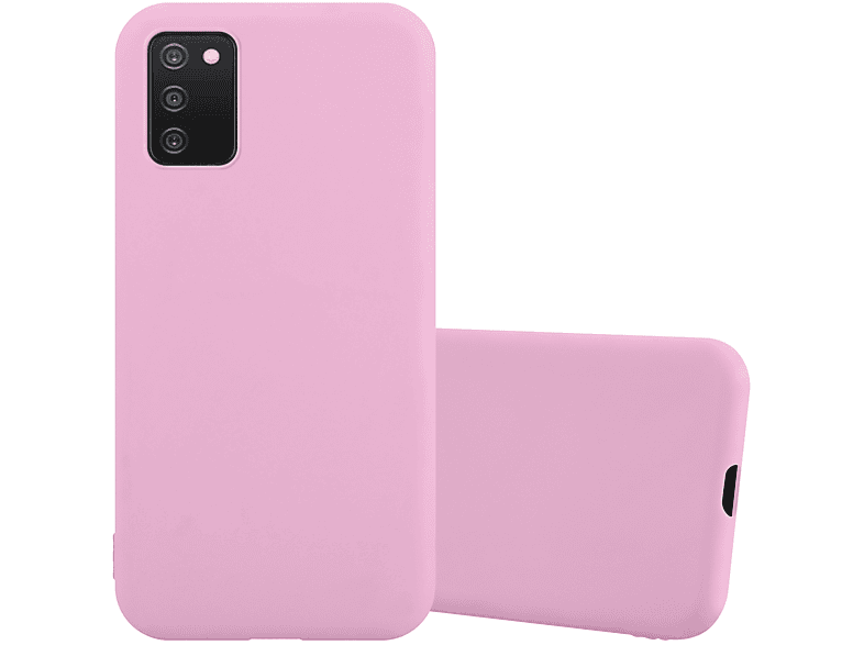 CADORABO Hülle im TPU Candy Style, Backcover, Samsung, Galaxy A03s, CANDY ROSA