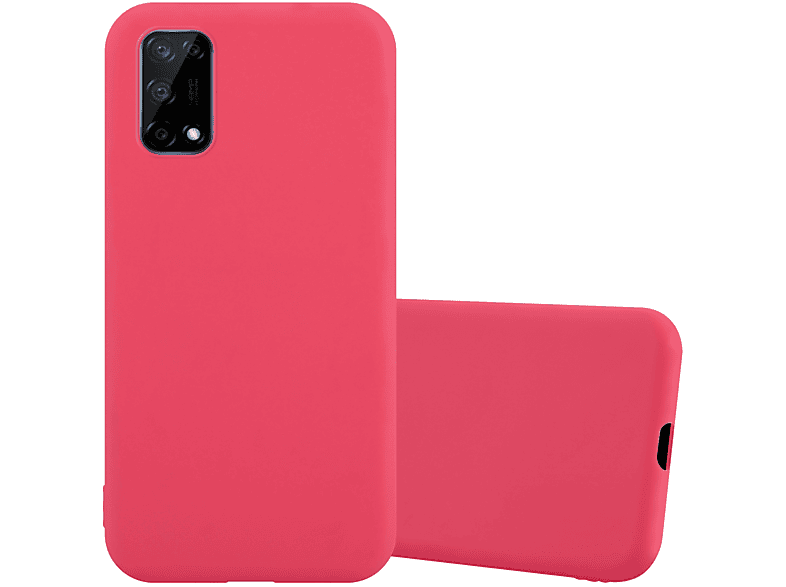 CADORABO Hülle im TPU Candy 7 ROT Realme, 5G, Style, Backcover, CANDY