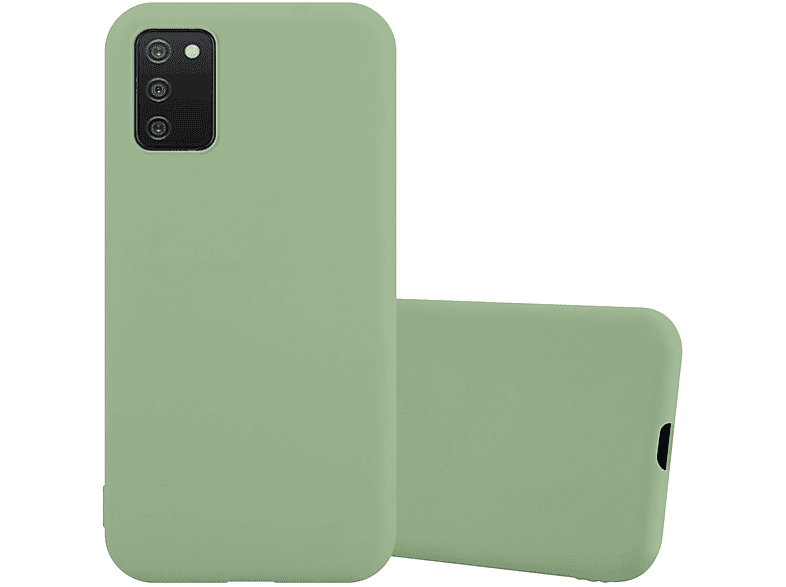 CADORABO Hülle im TPU Candy Style, Backcover, Samsung, Galaxy A03s, CANDY PASTELL GRÜN