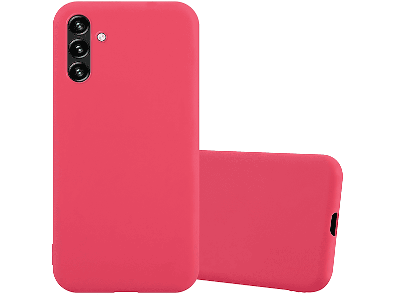 CADORABO Hülle im TPU Candy Style, Backcover, Samsung, Galaxy A13 5G, CANDY ROT