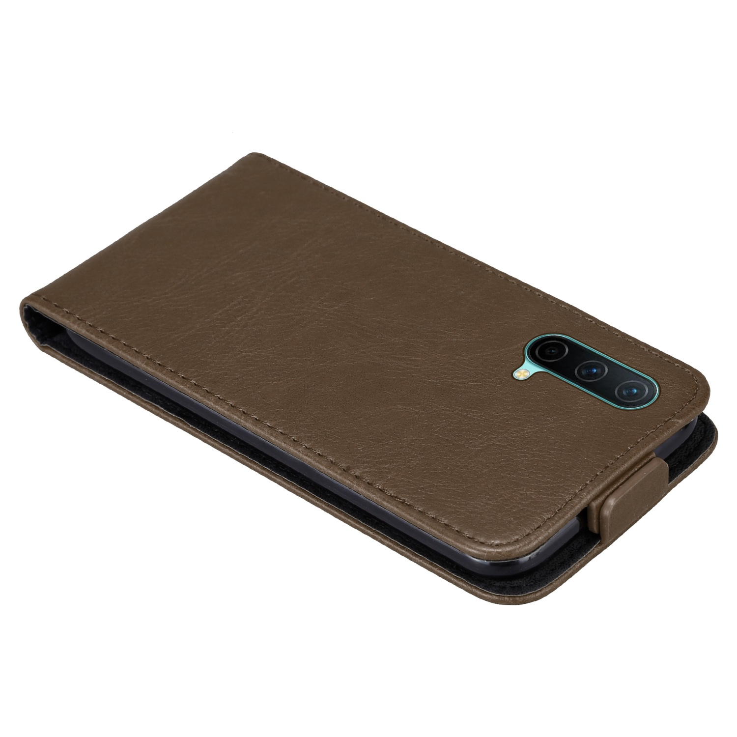 KAFFEE Nord CADORABO OnePlus, Flip Flip Cover, BRAUN CE Style, im Hülle 5G,
