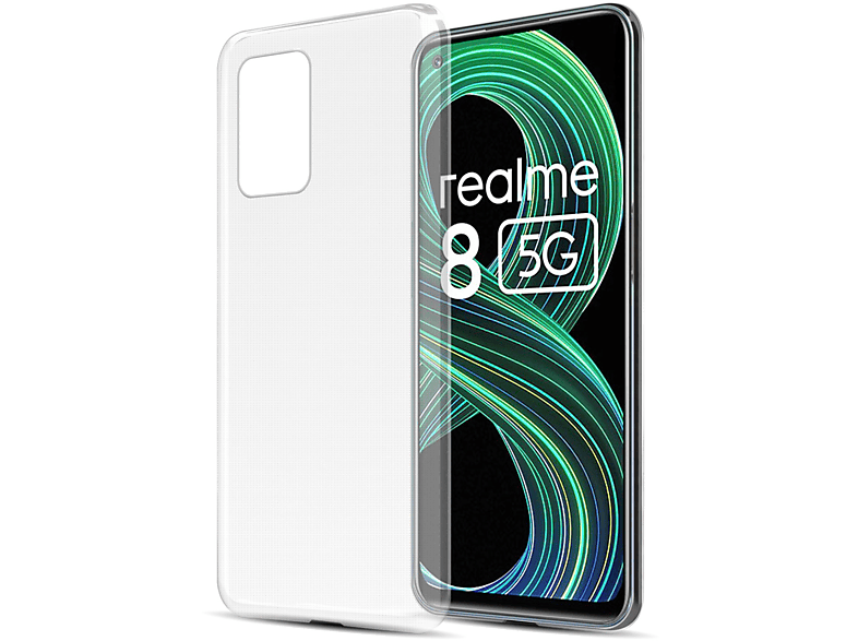 Custodia In Silicone Trasparente Per Realme GT 2 Pro 5G Design Unicorno