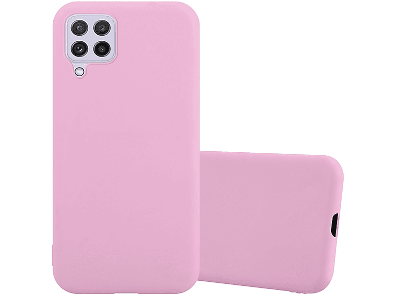 A22 Samsung, 4G Style, Galaxy CADORABO ROSA / Candy im M22 Backcover, CANDY Hülle / 4G, M32 TPU