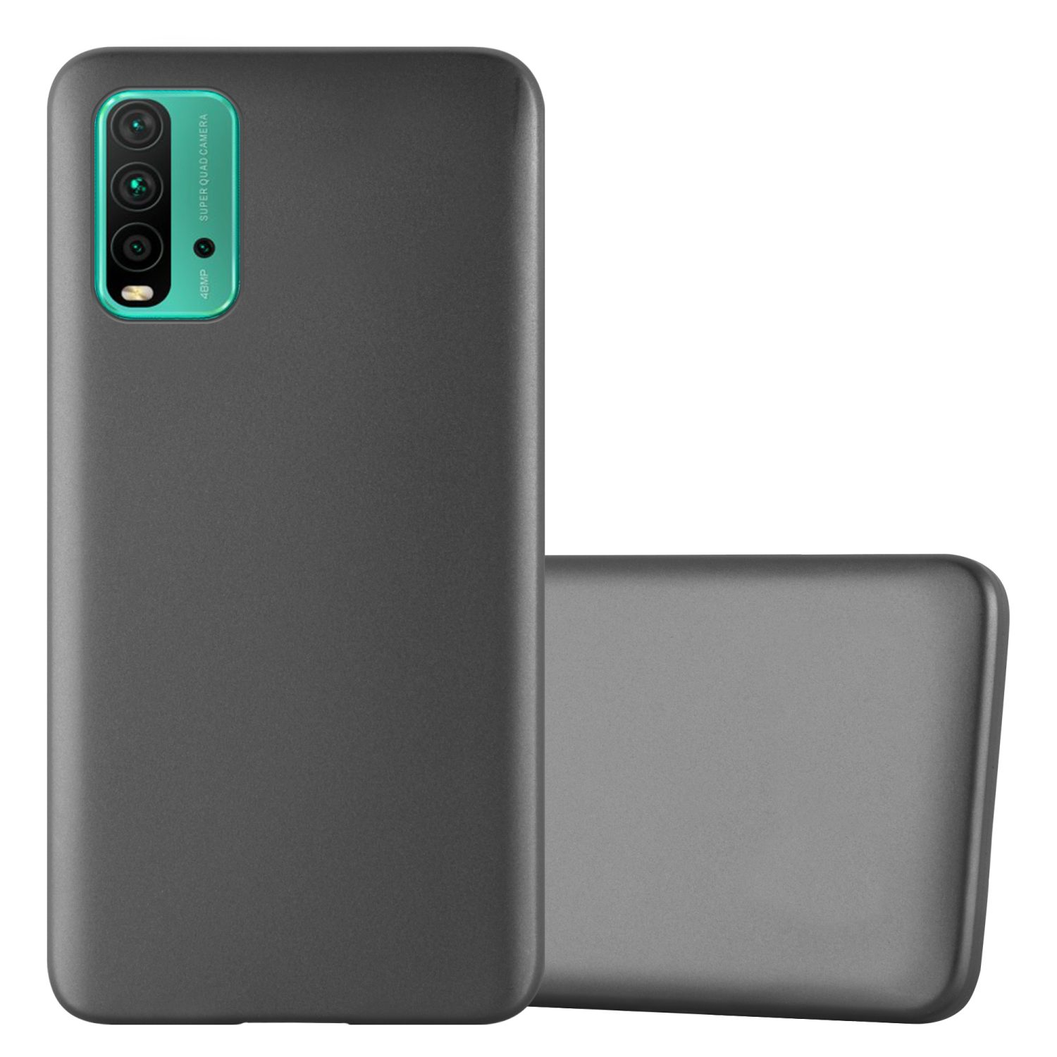 Dos fundas grises oscuras, una vertical, la otra tumbada.