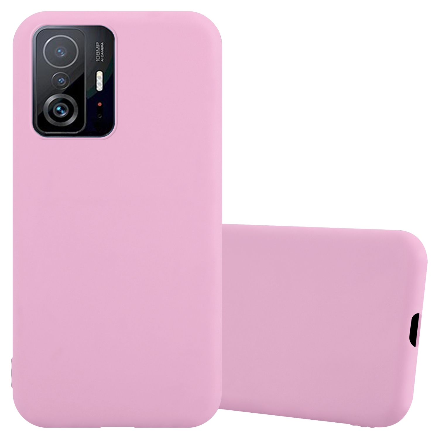 CADORABO Hülle im TPU Candy 11T Xiaomi, CANDY 11T / Style, ROSA PRO, Backcover