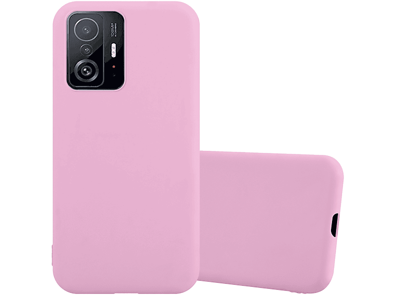 CADORABO Hülle im TPU Candy Style, Backcover, Xiaomi, 11T / 11T PRO, CANDY ROSA