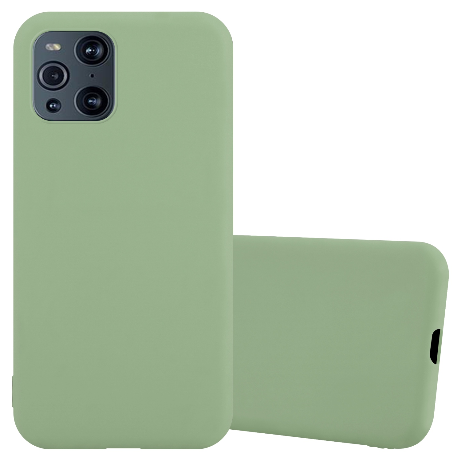 Candy GRÜN TPU im X3 PRO, Hülle Backcover, Oppo, CANDY PASTELL CADORABO Style, FIND