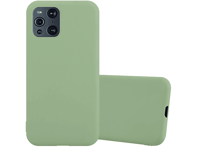 im Candy Backcover, PRO, Style, Hülle TPU GRÜN FIND X3 CADORABO Oppo, PASTELL CANDY