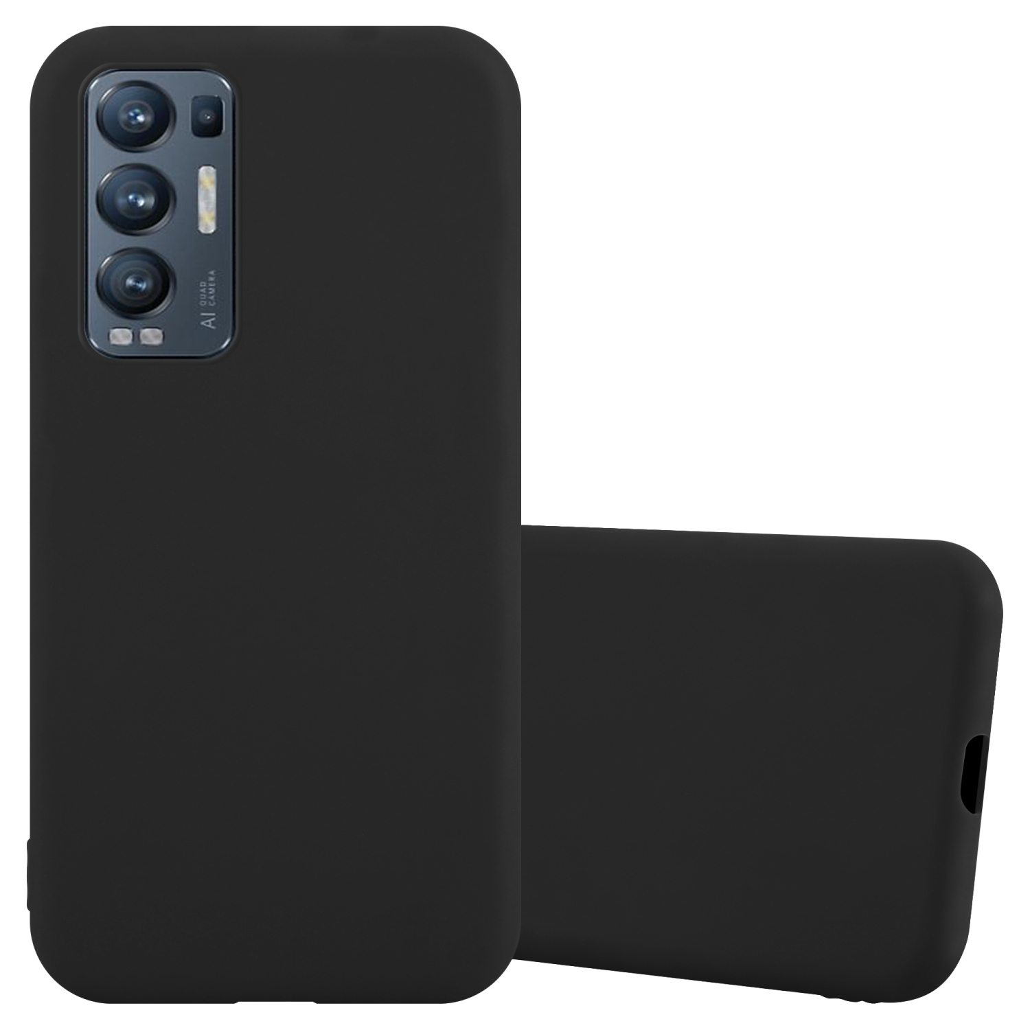 FIND NEO, Hülle X3 Backcover, im SCHWARZ Oppo, CADORABO Candy CANDY TPU Style,