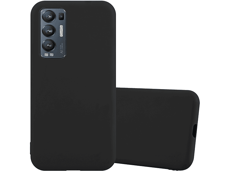 CADORABO Hülle im TPU Candy Style, Backcover, Oppo, FIND X3 NEO, CANDY SCHWARZ