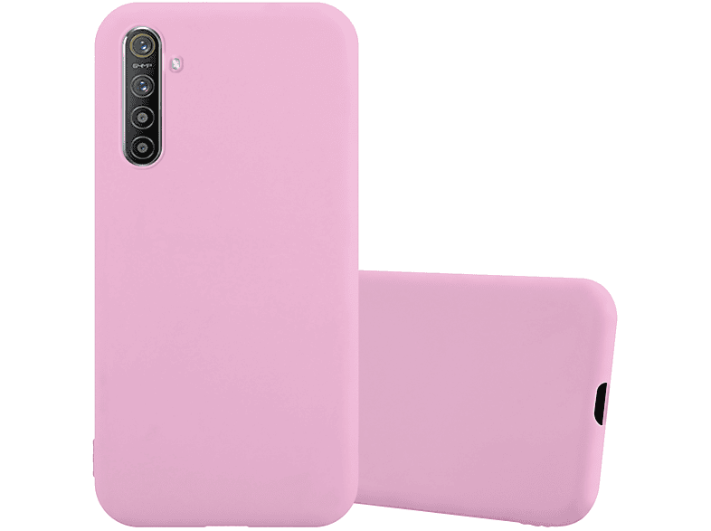 CADORABO Hülle im TPU Candy Style, Backcover, Realme, X2 / XT / Oppo K5, CANDY ROSA