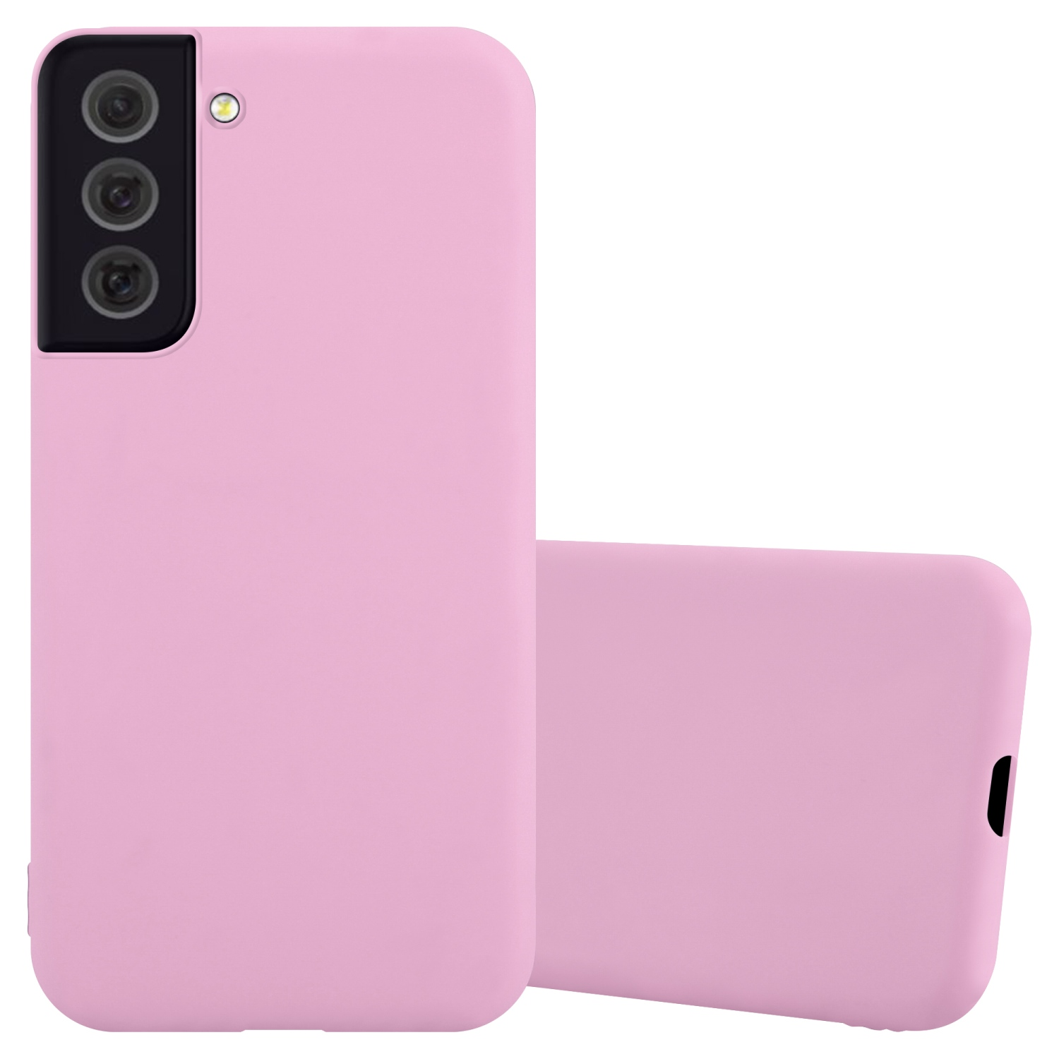Style, ROSA TPU Hülle S22 im Candy Backcover, CADORABO Samsung, CANDY PLUS, Galaxy
