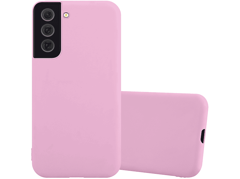 S22 Backcover, Candy TPU CANDY Hülle im Samsung, Galaxy Style, ROSA PLUS, CADORABO