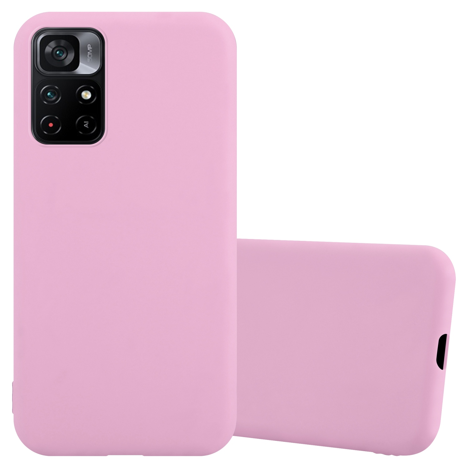 CADORABO Hülle im TPU Candy Xiaomi, M4 CANDY 5G, ROSA PRO Backcover, Style, POCO