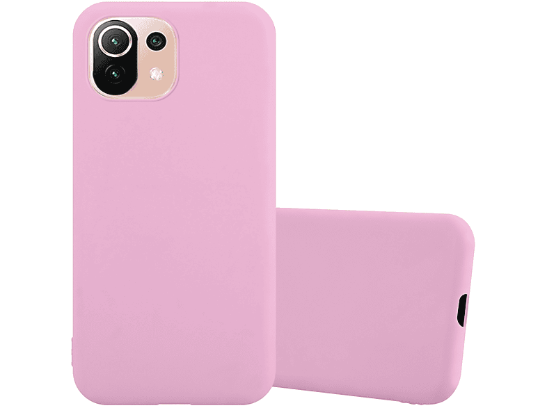 5G) Backcover, / Xiaomi, (4G Mi LITE CADORABO NE, 11 Candy Hülle 11 Style, TPU im ROSA CANDY LITE /