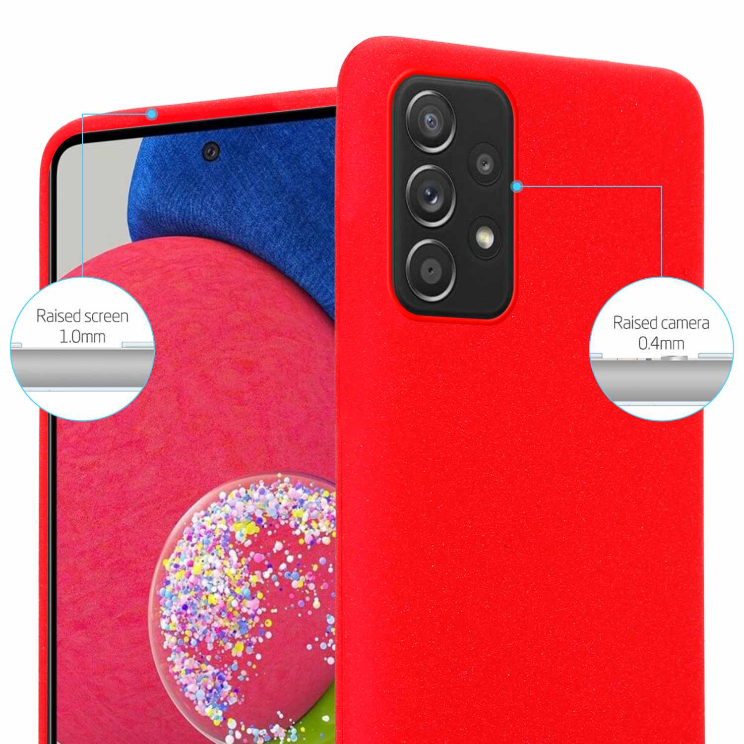 Yoedge Natale Cover per Apple iPhone 14 Pro Max 6,7, Custodia con Alce Bambola di