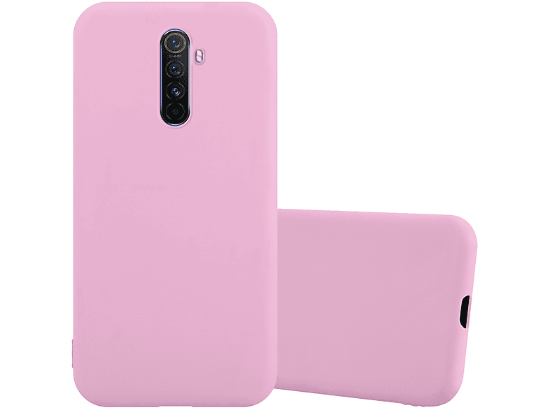 Reno CANDY PRO Candy / Realme, X2 TPU Ace, Oppo Style, ROSA Hülle im Backcover, CADORABO